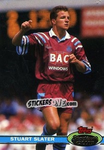 Sticker Stuart Slater - Stadium Club 1992 n. 115 - Topps