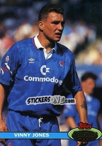 Sticker Vinnie Jones - Stadium Club 1992 n. 123 - Topps