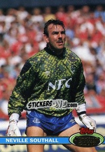 Cromo Neville Southall - Stadium Club 1992 - Topps