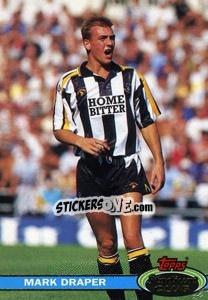 Sticker Mark Draper - Stadium Club 1992 n. 133 - Topps
