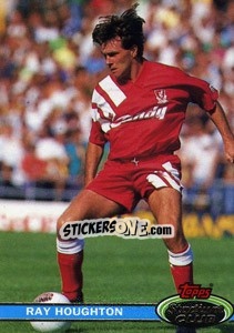 Sticker Ray Houghton - Stadium Club 1992 - Topps