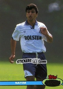 Sticker Nayim - Stadium Club 1992 - Topps