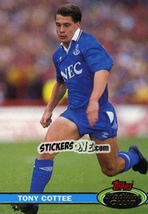 Sticker Tony Cottee - Stadium Club 1992 - Topps