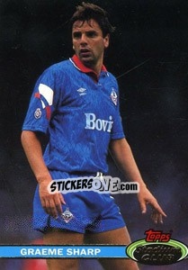 Sticker Graeme Sharp - Stadium Club 1992 n. 157 - Topps