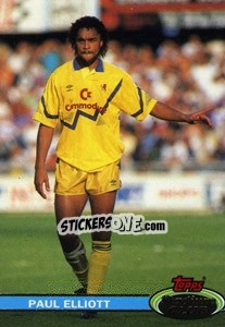 Figurina Paul Elliott - Stadium Club 1992 n. 159 - Topps
