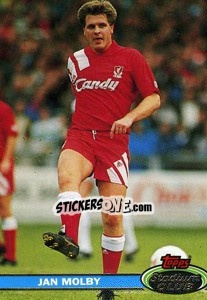 Sticker Jan Molby - Stadium Club 1992 - Topps