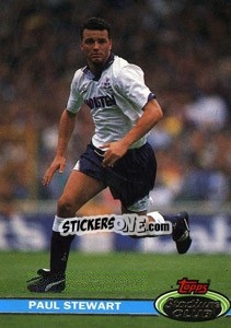 Sticker Paul Stewart - Stadium Club 1992 n. 163 - Topps