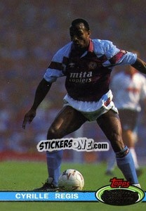 Sticker Cyrille Regis - Stadium Club 1992 n. 169 - Topps