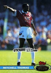 Sticker Mitchell Thomas - Stadium Club 1992 - Topps
