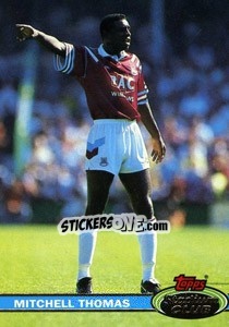 Sticker Mitchell Thomas - Stadium Club 1992 n. 174 - Topps