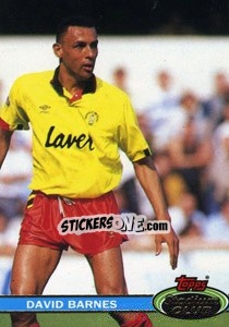 Sticker David Barnes - Stadium Club 1992 n. 176 - Topps