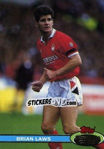 Sticker Brian Laws - Stadium Club 1992 n. 179 - Topps