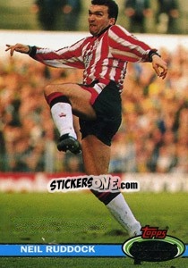 Sticker Neil Ruddock - Stadium Club 1992 n. 186 - Topps