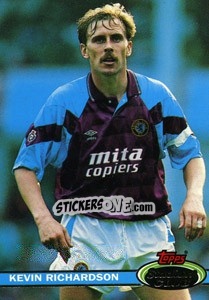 Sticker Kevin Richardson - Stadium Club 1992 n. 188 - Topps
