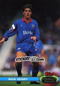 Sticker Nick Henry - Stadium Club 1992 - Topps