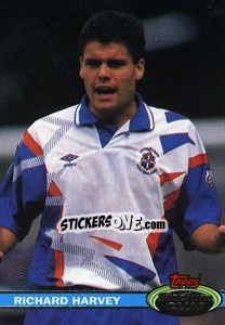 Sticker Richard Harvey - Stadium Club 1992 n. 193 - Topps