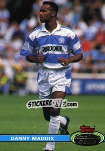 Sticker Danny Maddix - Stadium Club 1992 n. 196 - Topps