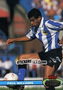 Sticker Paul Williams - Stadium Club 1992 n. 198 - Topps