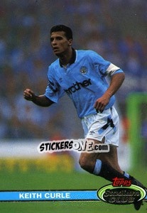 Sticker Keith Curle - Stadium Club 1992 n. 200 - Topps