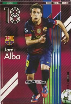 Sticker Jordi Alba - Football League 2013. PFL04 n. 131 - Panini