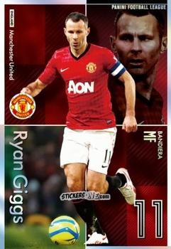Cromo Ryan Giggs - Football League 2013. PFL04 n. 142 - Panini