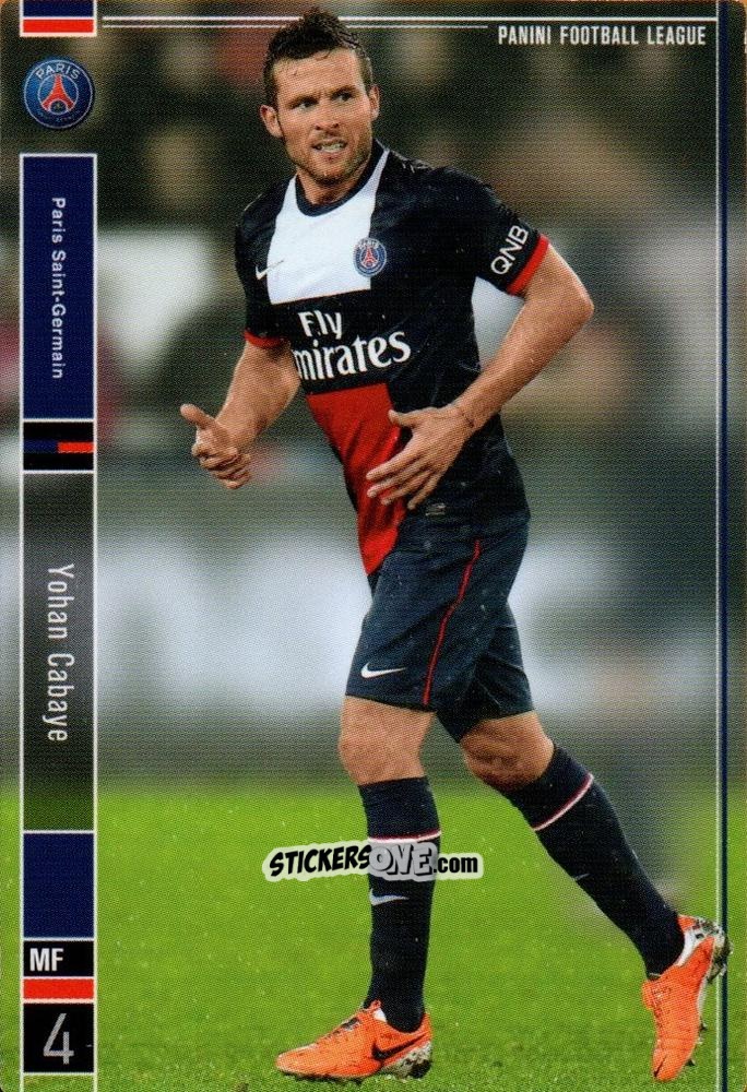 Cromo Yohan Cabaye - Football League 2014. PFL07 n. 70 - Panini