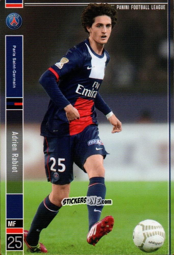 Figurina Adrien Rabiot - Football League 2014. PFL07 n. 72 - Panini