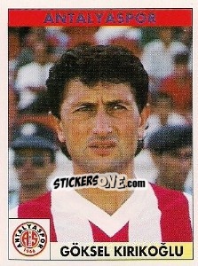 Cromo Göksel Kirikoğlu - Türkiye 1. Futbol Ligi 1996-1997 n. 35 - Panini