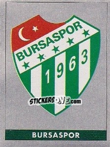 Cromo Badge - Türkiye 1. Futbol Ligi 1996-1997 - Panini