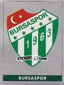 Sticker Badge - Türkiye 1. Futbol Ligi 1996-1997 n. 57 - Panini