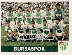 Sticker Team - Türkiye 1. Futbol Ligi 1996-1997 - Panini