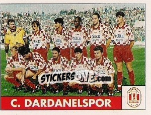 Figurina Team - Türkiye 1. Futbol Ligi 1996-1997 - Panini