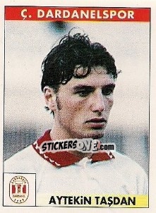 Sticker Aytekin Taşdan - Türkiye 1. Futbol Ligi 1996-1997 - Panini