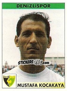 Sticker Mustafa Kocakaya - Türkiye 1. Futbol Ligi 1996-1997 n. 85 - Panini