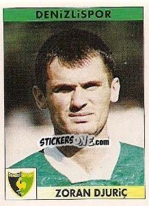 Sticker Zoran Djuriç - Türkiye 1. Futbol Ligi 1996-1997 - Panini