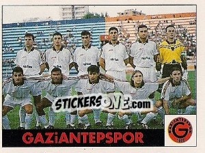 Figurina Team - Türkiye 1. Futbol Ligi 1996-1997 - Panini