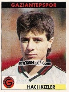 Sticker Haci Ikizler - Türkiye 1. Futbol Ligi 1996-1997 n. 128 - Panini