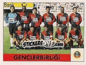 Sticker Team - Türkiye 1. Futbol Ligi 1996-1997 - Panini