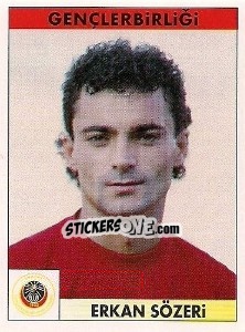 Sticker Erkan Sözeri - Türkiye 1. Futbol Ligi 1996-1997 n. 138 - Panini