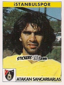 Sticker Atakan Sancarbarlas - Türkiye 1. Futbol Ligi 1996-1997 - Panini
