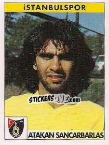 Cromo Atakan Sancarbarlas - Türkiye 1. Futbol Ligi 1996-1997 - Panini