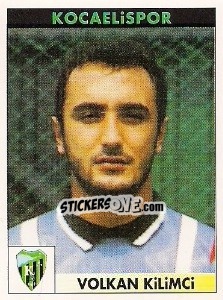 Cromo Volkan Kilimci - Türkiye 1. Futbol Ligi 1996-1997 n. 163 - Panini