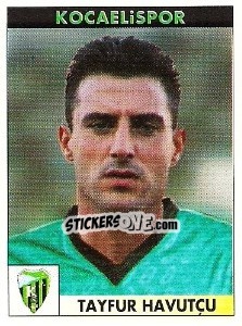 Sticker Tayfur Havutçu - Türkiye 1. Futbol Ligi 1996-1997 n. 167 - Panini