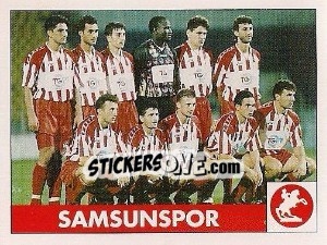 Sticker Team - Türkiye 1. Futbol Ligi 1996-1997 - Panini