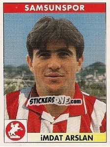 Sticker Imdat Arslan - Türkiye 1. Futbol Ligi 1996-1997 - Panini