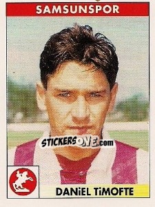 Cromo Daniel Timofte - Türkiye 1. Futbol Ligi 1996-1997 n. 182 - Panini