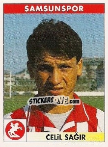 Sticker Celil Sağir - Türkiye 1. Futbol Ligi 1996-1997 - Panini