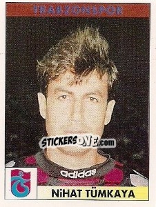 Cromo Nihat Tümkaya - Türkiye 1. Futbol Ligi 1996-1997 - Panini