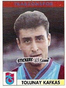 Sticker Tolunay Kafkas - Türkiye 1. Futbol Ligi 1996-1997 n. 207 - Panini