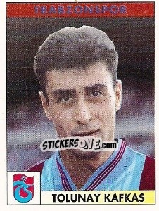 Sticker Tolunay Kafkas - Türkiye 1. Futbol Ligi 1996-1997 - Panini